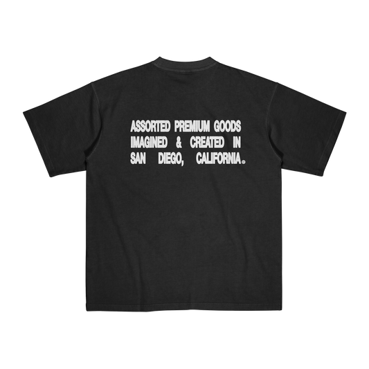 Premium Stamp T-Shirt (Black)